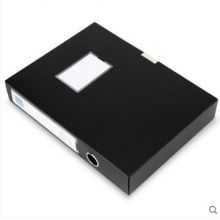 得力档案盒5603  A4   黑色